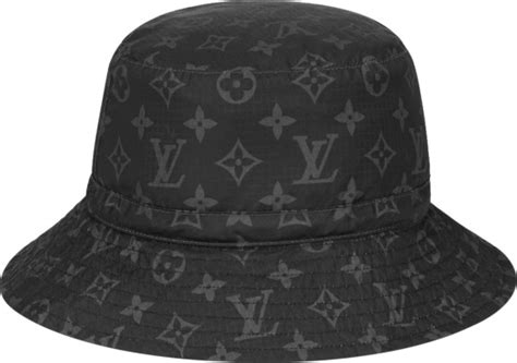 lv bucket hat black